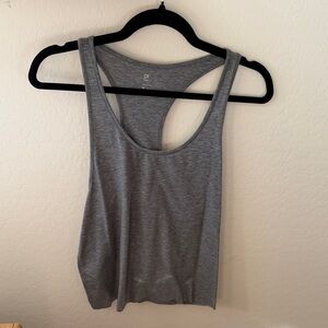 Gray Sleeveless Women's Top